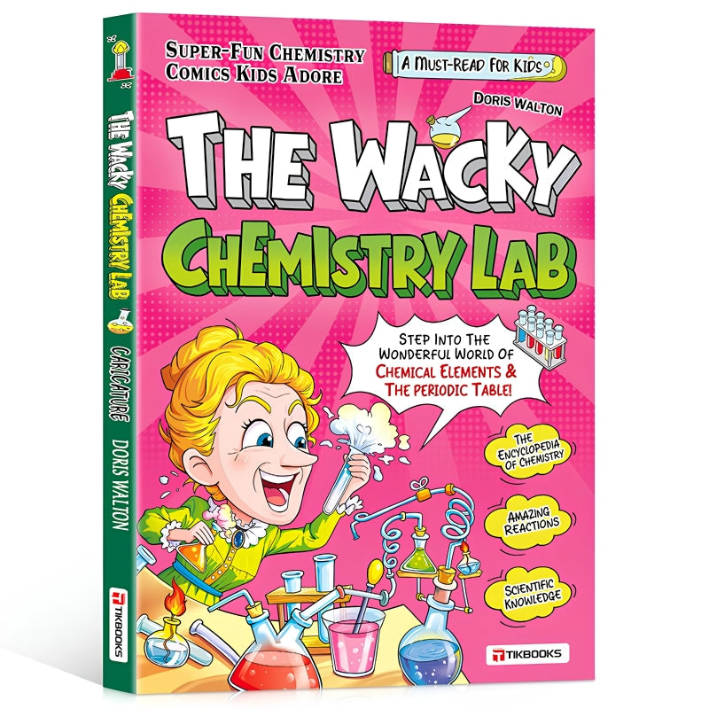 My First Chemistry Adventure: A Fun Comic Guide for Kids Memorize Less.