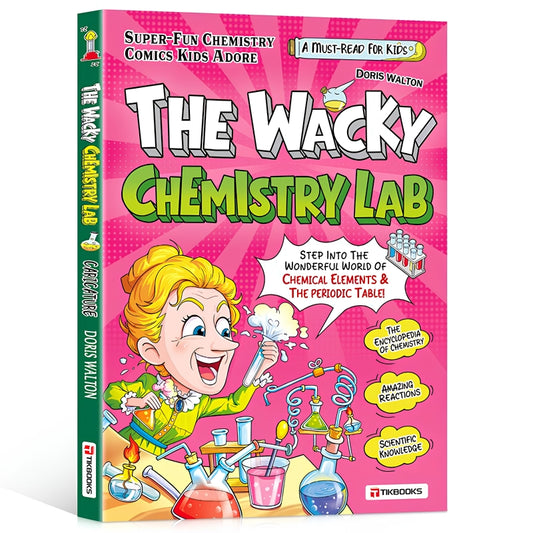 My First Chemistry Adventure: A Fun Comic Guide for Kids Memorize Less.