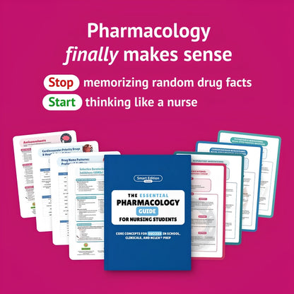 The Essential Pharmacology Guide for Nursing Students