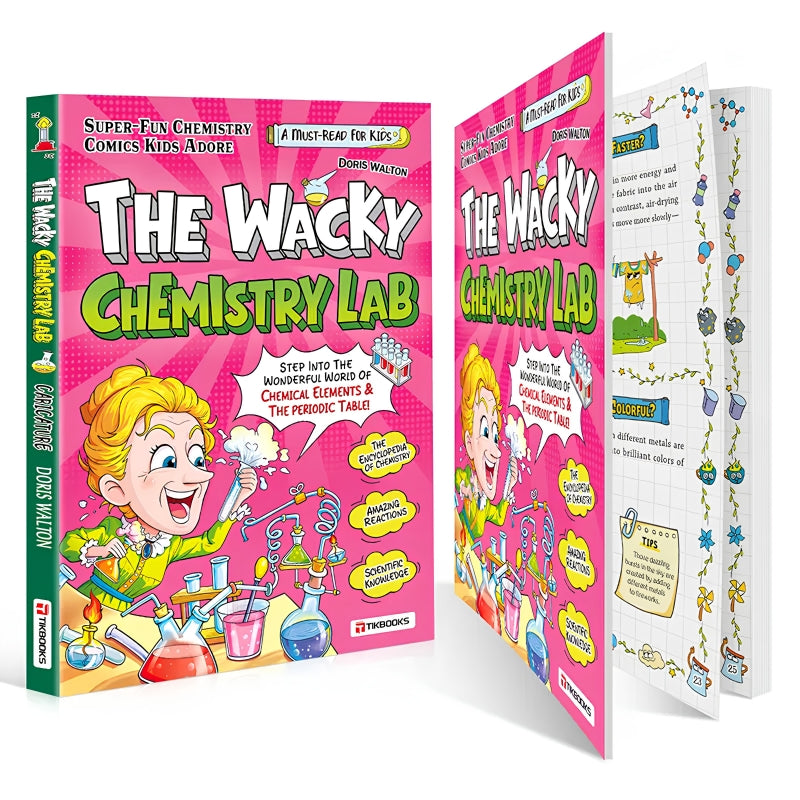 My First Chemistry Adventure: A Fun Comic Guide for Kids Memorize Less.