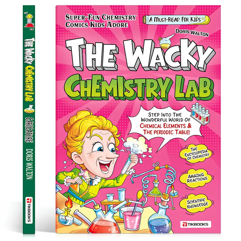 My First Chemistry Adventure: A Fun Comic Guide for Kids Memorize Less.