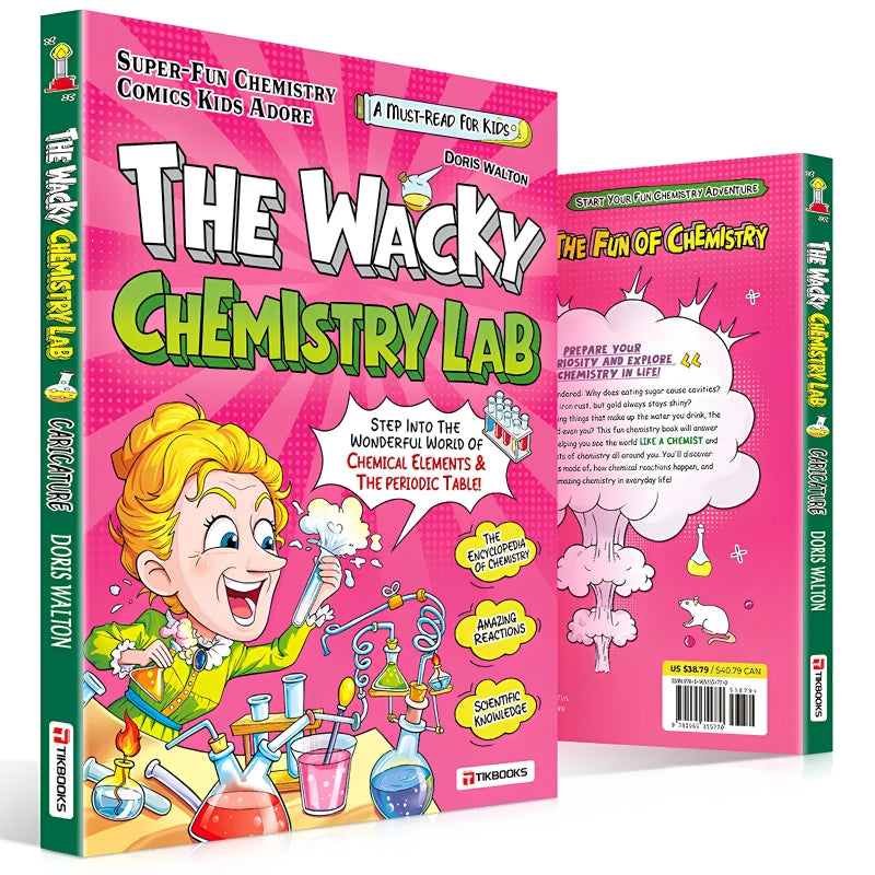 My First Chemistry Adventure: A Fun Comic Guide for Kids Memorize Less.