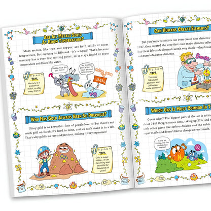 My First Chemistry Adventure: A Fun Comic Guide for Kids Memorize Less.